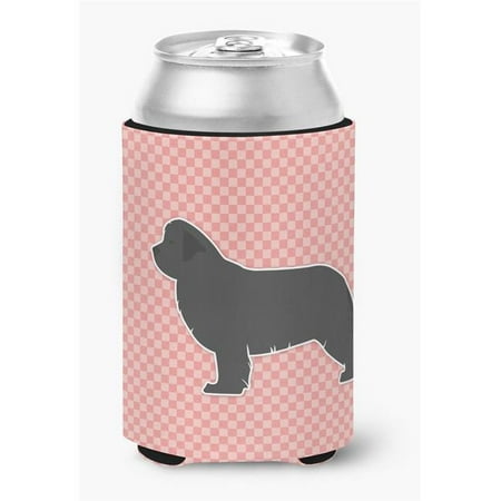 

Newfoundland Checkerboard Pink Can or Bottle Hugger