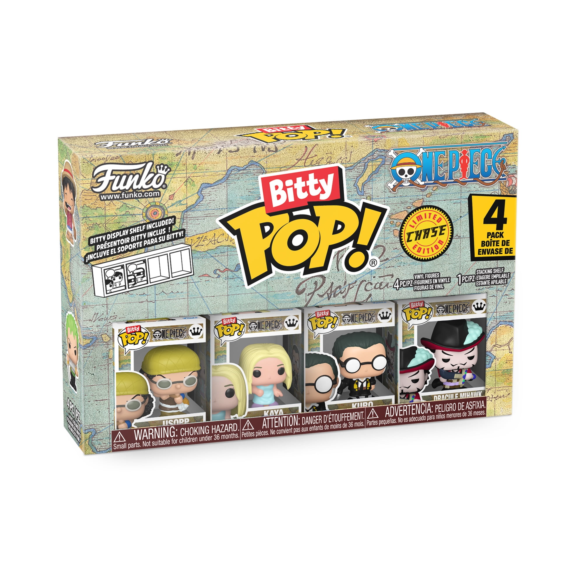 Funko Bitty POP! 4-Pack: One Piece- Sanji Collectible Vinyl Mini