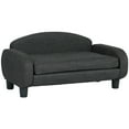 thumbnail image 1 of SD Studio Designs Pet Sofa Bed with Removable Zippered Cover for Small, Medium Dogs Or Cats - Charcoal Gray, 1 of 8