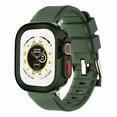 thumbnail image 1 of Correa de Silicona para Apple Watch con Funda Anticaída, Compatible con Todas las Series, 1 of 5