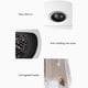 thumbnail image 2 of Matsuzay Mini calentador de espacio de , pequeño ventilador de calefacción de aire para oficina, calentadores eléctricos de escritorio Accesorios para electrodomésticos Blanco/enchufe de EE. UU., 2 of 6