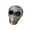 B, variant on Metal Skull Fire Pit Decor 2.3 in, Spooky Halloween Decorations Outdoor Prop, Gothic Halloween Decor for Fireplace BBQ and Halloween Party