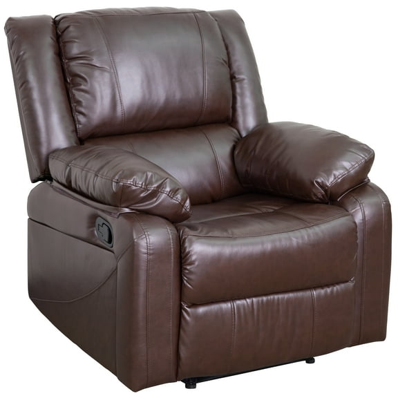 Flash Furniture Harmony Series Brown LeatherSoft Recliner