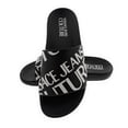 thumbnail image 3 of Versace Jeans Couture Womens Bold Monochrome Logo Slides-EU39 for Womens, 3 of 3