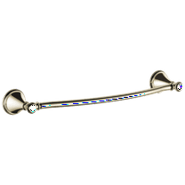 Delta Cassidy 18" Towel Bar, Polished Nickel