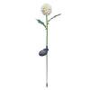thumbnail image 2 of Luz solar LED Flor Jardín al aire libre Patio Estacas nocturnas Lámpara de noche (Blanco), 2 of 6