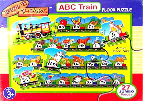 abc train floor puzzle