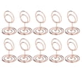 thumbnail image 2 of 10Pcs Numéro de Table Titulaire de Note de Mariage Titulaire de Note avec Support de Carte de Décoration de Base Élégant Cercle de Style Titulaire de Carte de Visite, 2 of 8