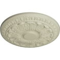 thumbnail image 3 of Ekena Millwork 15 3/4"OD x 1 1/2"P Colton Ceiling Medallion (Fits Canopies up to 4 3/4"), Hand-Painted Clear Yellow, 3 of 6