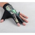 thumbnail image 4 of KAIYANG Guantes de billar de 3 dedos Guantes de billar Guantes de bridge Guantes de billar- león-L M marrón, 4 of 5