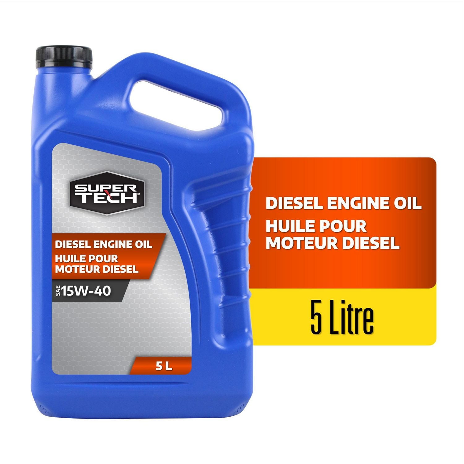 Huile Moteur Super Tech Diesel 15W40 5L