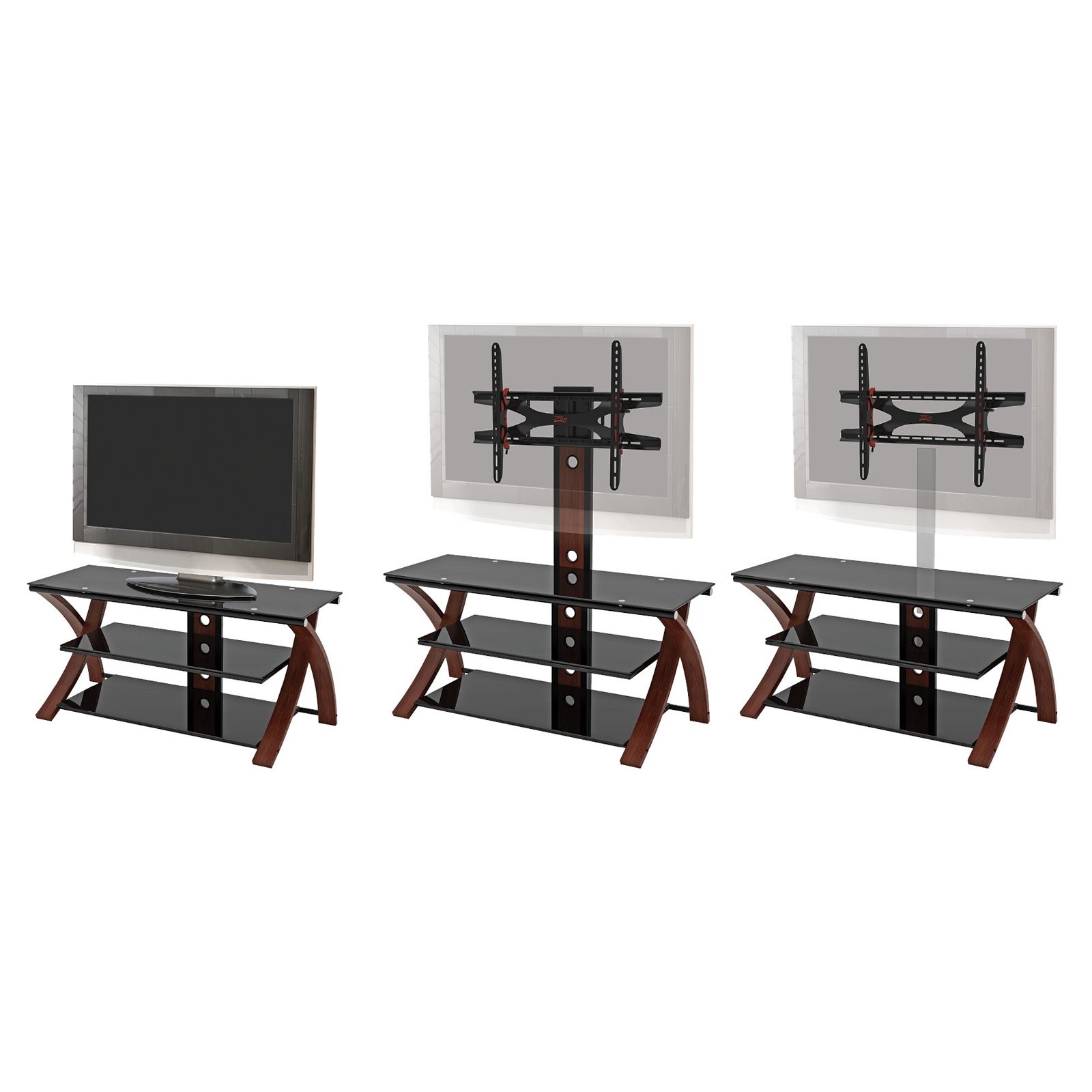 ZLine Designs Astoria 3In1 TV Stand with Mount, for TVs up to 70