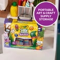 thumbnail image 3 of Crayola Silly Scents Mini Inspiration Art Case Coloring Set, Scented School Supplies, Child, 50 Pieces, 3 of 6