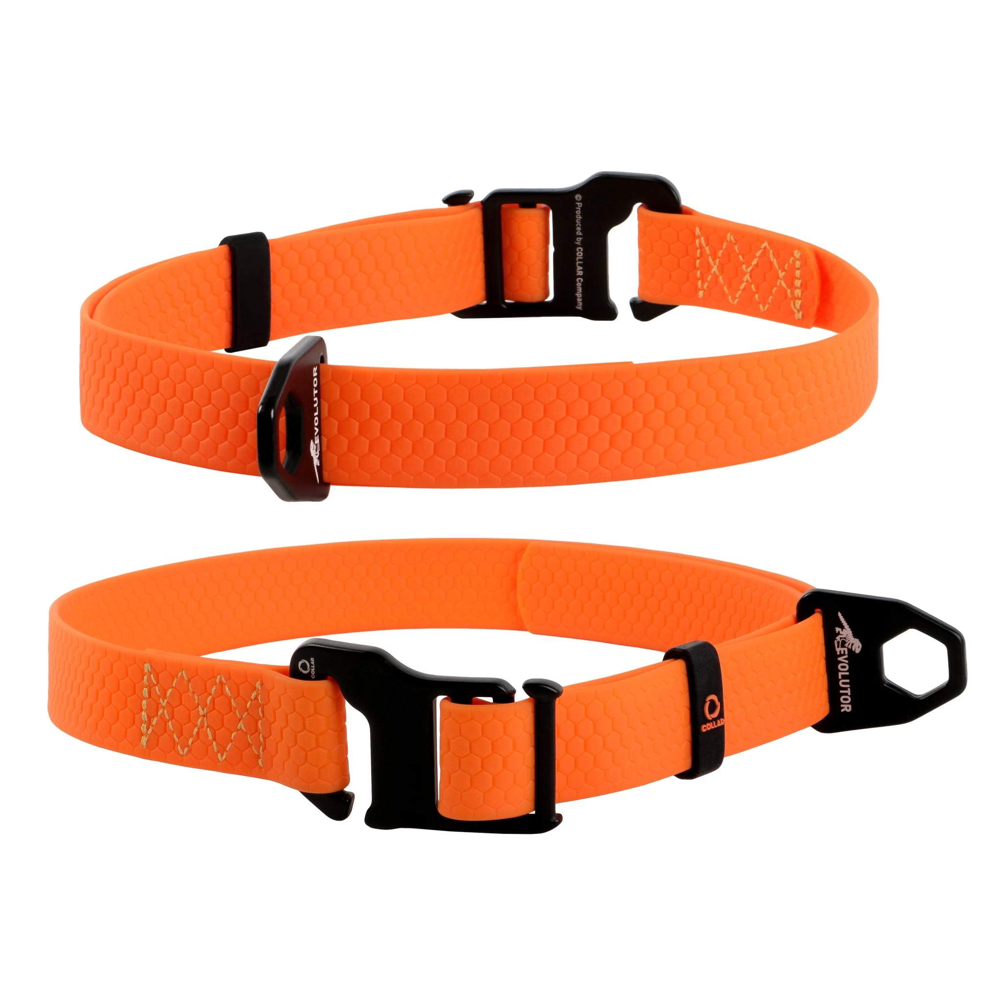 Adjustable and Waterproof Dog Collar in Orange EVOLUTOR COLLAR