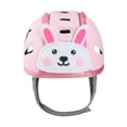 thumbnail image 1 of Protector de casco para bebé, suave, anticaída, cómodo, anticolisión para gatear, caminar, transpirable para niños y niñas Rosa, 1 of 8