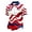 Red, variant on Zimjoy Men's USA Soccer Shirts Short Sleeve Crewneck 2026 Country Team Fan International Football Shirt Retro Streetwear Top Black L