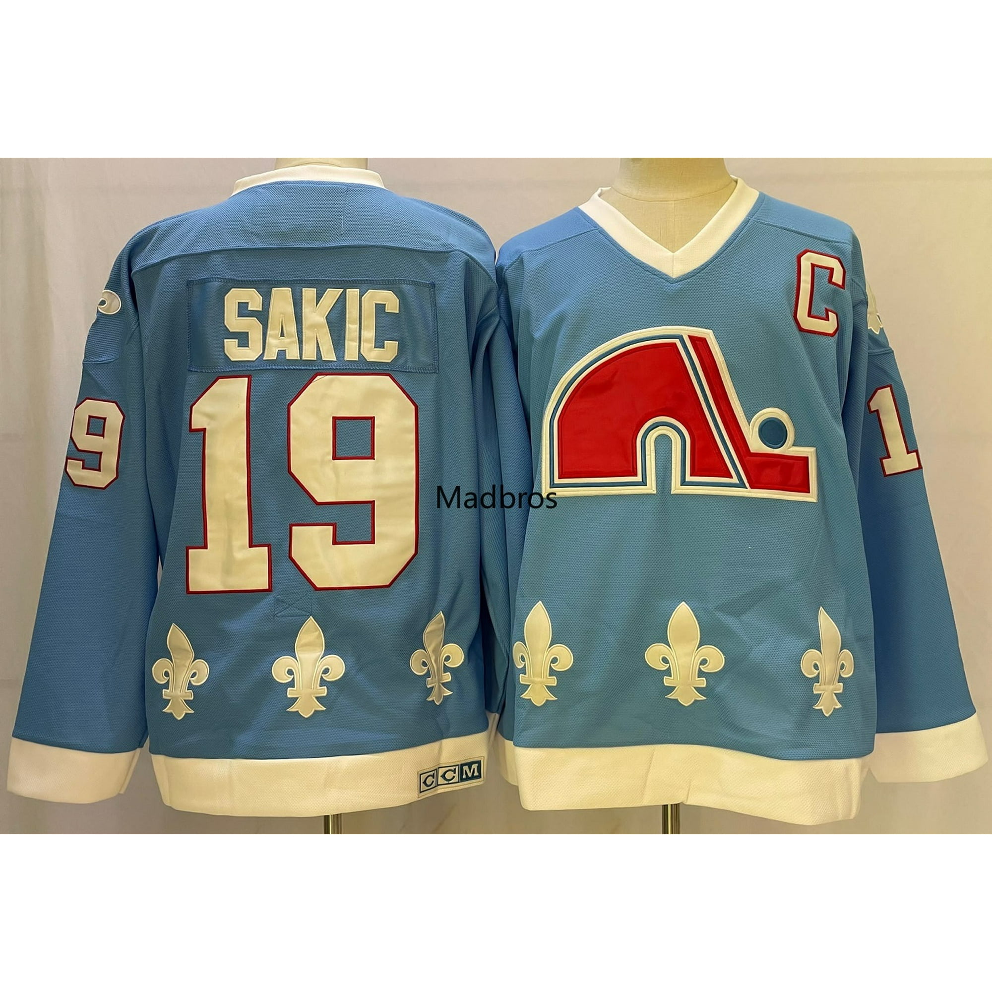 Nathan MacKinnon Jersey 29 Quebec Ice Hockey Jersey 8 Cale Makar Jerseys Old Team Retro Sweater All Team Stitched Us Size S 3XL Walmart