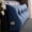 Blue, variant on Blue Triangle Headboard Pillow,Reading Rest Cushion,Wedge Bolster for Dorm Daybed,59" Queen