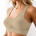 thumbnail image 2 of XFeng Women Floral Lace Wireless Bra, Adjustable Thin Straps Seamless Comfort Push Up Bralette, 2 of 5