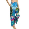 thumbnail image 2 of Bingfone Pajamas For Women,Little Sea Turtles Pajama Pants With Pockets-Medium, 2 of 9