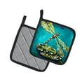 thumbnail image 2 of Carolines Treasures MW1144PTHD Insect - Dragonfly Matin Pair of Pot Holders , 7.5HX7.5W, multicolor, 2 of 3