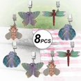 thumbnail image 4 of Tablecloth Weights Metal Table Clip Pendant 8Pcs Antique Butterfly Weights Clip compatible Outdoor Garden Party Picnic Camping Table_Special Gift, 4 of 4