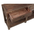 thumbnail image 4 of Modus Furniture International Craster Reclaimed Wood Console Table in Smoky Taupe, 4 of 5