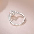 thumbnail image 5 of 1ct Round Cut Heart Topaz AAA Cz Band Womens 925 Silver Engagement Ring Size 4-9, 5 of 5