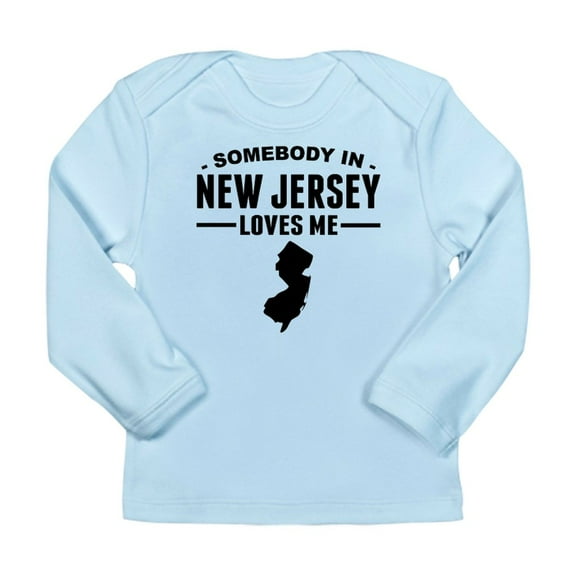 CafePress - Somebody In New Jersey Loves Me Long Sleeve T Shir - Long Sleeve Infant T-Shirt