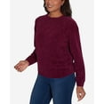 thumbnail image 6 of Alfred Dunner Womens Petite  Classic Chenille Pullover Sweater, 6 of 6