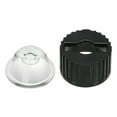 thumbnail image 3 of Unique Bargains 10 pcs 20mm LED Lens 90 Degree with Black Holder for 1W 3W High Power LED Light, 3 of 5