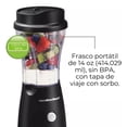 thumbnail image 4 of Licuadora Individual Hamilton Beach Blend & Go, 14 oz | Licuadora Portatil Alámbrica, Cuchillas de Acero Inoxidable con Tapa de Viaje, 4 of 8