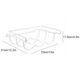 thumbnail image 3 of Estante para Vino Toystoory Elegante y Conveniente Hierro Blanco, 3 of 6