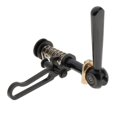 thumbnail image 1 of Abrazadera de de Sillín icicleta para , Sillín icicleta Plegable, Clip de Gancho, Palanca de Tornillo, Componentes de Piezas Negro Soledad Abrazadera de tija de sillín de bicicleta plegable, 1 of 10