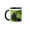 Black/White, variant on 3drose, Africa, Uganda, Kibale National Park. Young Adult Male Chimpanzee., 11oz Mug