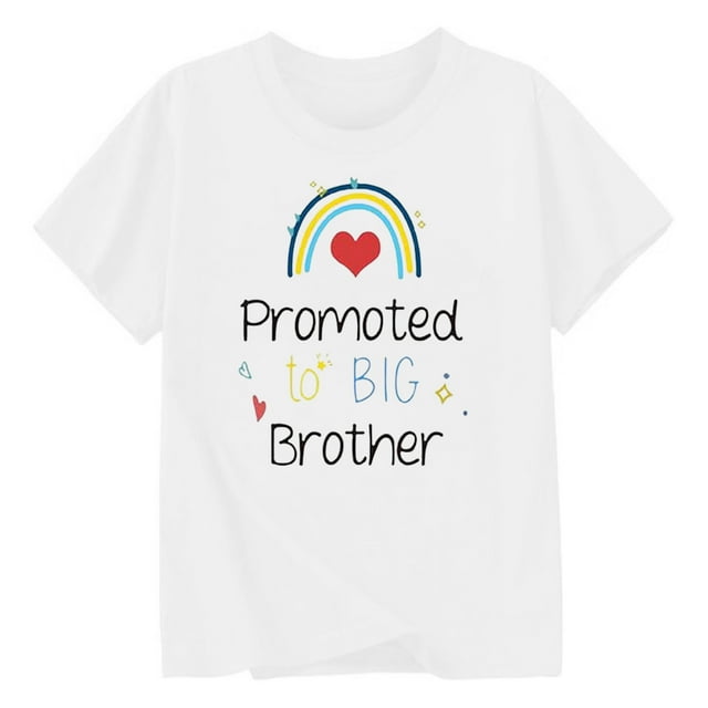 Zhuashum Chemises Garçons 1-2 Ans Été Manches Courtes T-Shirts Multicolores Graphiques Col Rond Chandail Classique Combinaison Blanc