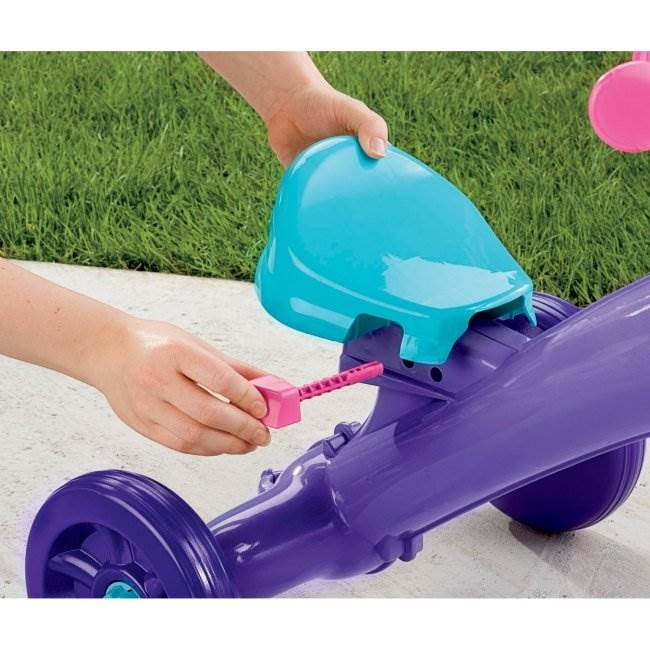 fisher price grow with me trike blue