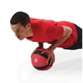 thumbnail image 4 of Reebok Delta 15 lb. Textured Medicine Exercise Ball, Rubber, 4 of 8