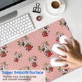 thumbnail image 4 of Long Mouse Pads for Desk,Pink Cow Strawberry Hat Pattern Desk Mats on Top Of Desks, Desk Mouse Pad Extra Large with 3mm Non-Slip Base and Stitched Edge for Gaming,Office,Work,Home 31.5"x11.8", 4 of 6