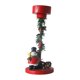 thumbnail image 3 of Portavelas cónico de Navidad, centro de mesa, decoración de fiesta, candelabro de pilar de hierro para Hotel, adorno temático navideño Muñeco de nieve BLESIY Candelero, 3 of 8