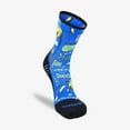thumbnail image 2 of Zensah Boston Doodle 2.0 Socks (Mini-Crew) XL / Blue, 2 of 3