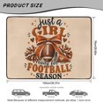 thumbnail image 7 of Bulopur Girl Football Bow Car Trunk Mat 29" x 39", Fall Football Print, All Weather Trunk Protection Cargo Liner, Non-Slip Waterproof Washable Cargo Mat for Women Drivers, 7 of 7