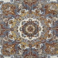 thumbnail image 3 of Loomaknoti Alsbrooke Amrenta 2' x 7' Oriental Indoor Runner Rug , Cream/Blue, 3 of 9