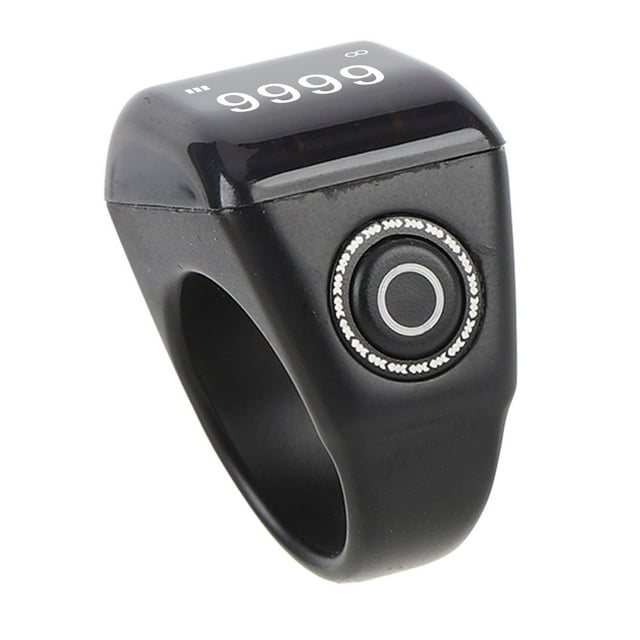 Electronic Finger Counter Smart, Digital Finger Counter Smart IP67 Rain Proof Rechargeable Digital Tasbih Finger Counter for Sports
