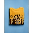 thumbnail image 3 of An All American Girl Sweatshirt Women -Image by Shutterstock, Female x-Large, 3 of 4