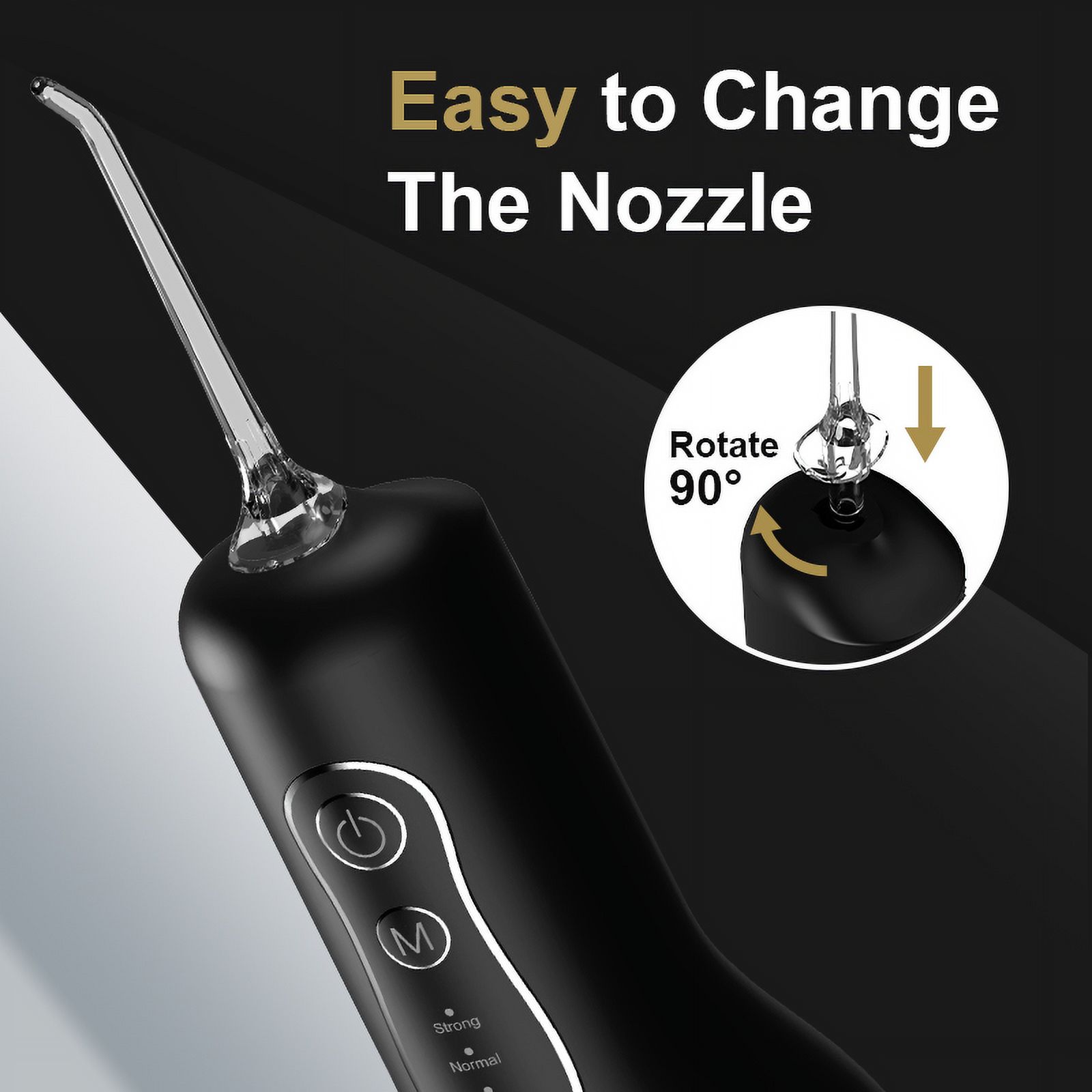 Taylarm Cordless Water Flosser, 4 Modes, 260ML Tank photo 6