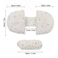 thumbnail image 5 of Side Pregnancy Sleep Pillows U Shaped Soft Support Floral Printed Ergonomic Maternity Wedge Pillow, 5 of 5