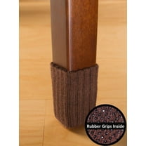 NancyProtectz The Original Furniture Sock (Small/Brown) Patented with Grips Inside/Chair Leg Hardwood Floor Protectors.
