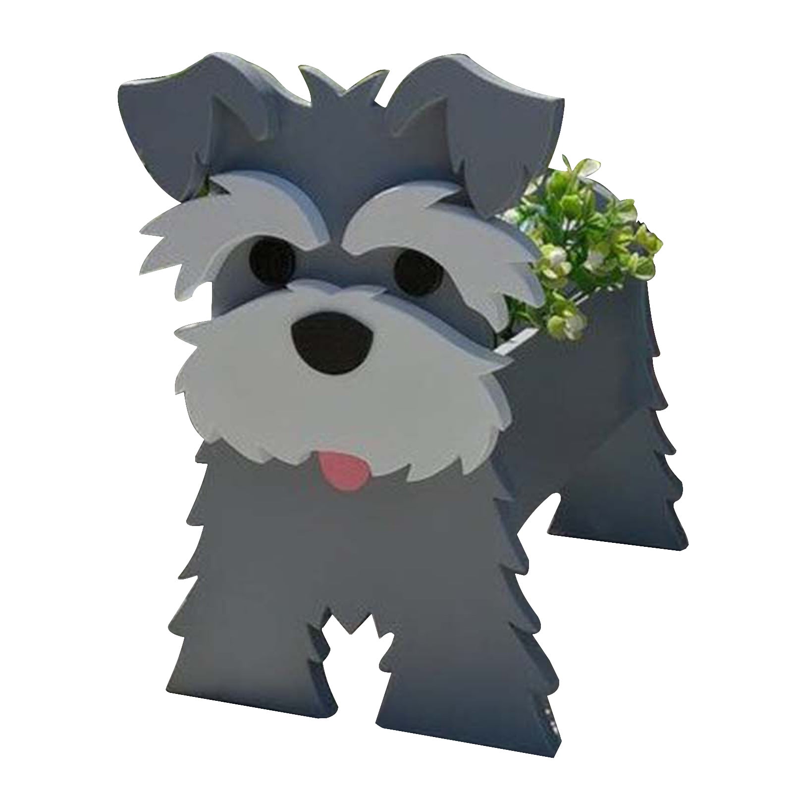 eccomum Cartoon Animals Cute Wooden Dog Shape Pot Plant Garden Decorated Schnauzer | Walmart Canada eccomum Cartoon Animals Cute Wooden Dog Shape Pot Plant Garden Decorated Schnauzer | Walmart Canada