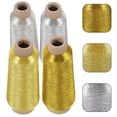 thumbnail image 3 of 4 rollos de hilos de colores para manualidades, exquisitos hilos de coser, prácticos hilos de coser, hilos artesanales, 3 of 5